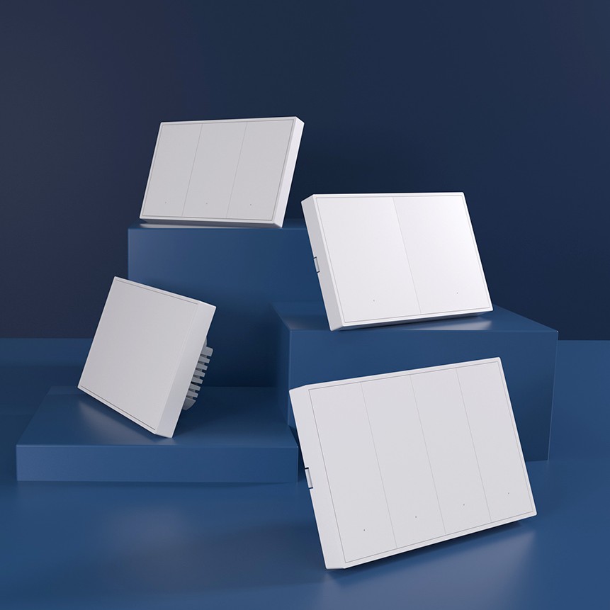 Zemismart K606 智慧開關,大按鈕設計,支援 Apple HomeKit、Google Home。